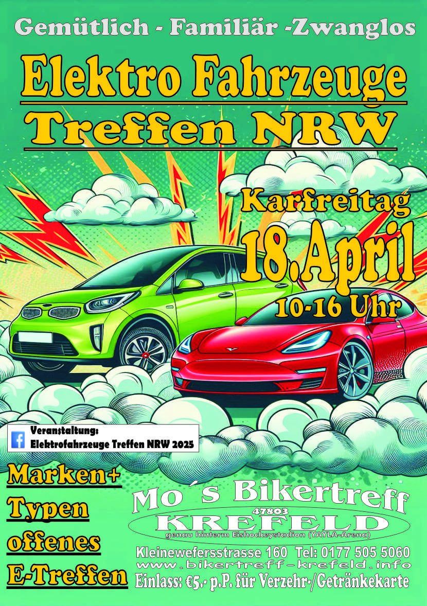 Elektrofahrzeuge Treffen NRW 2025