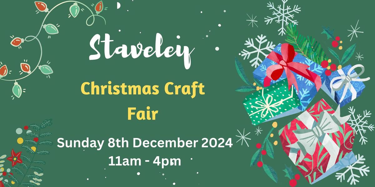 Staveley Christmas Craft Fair