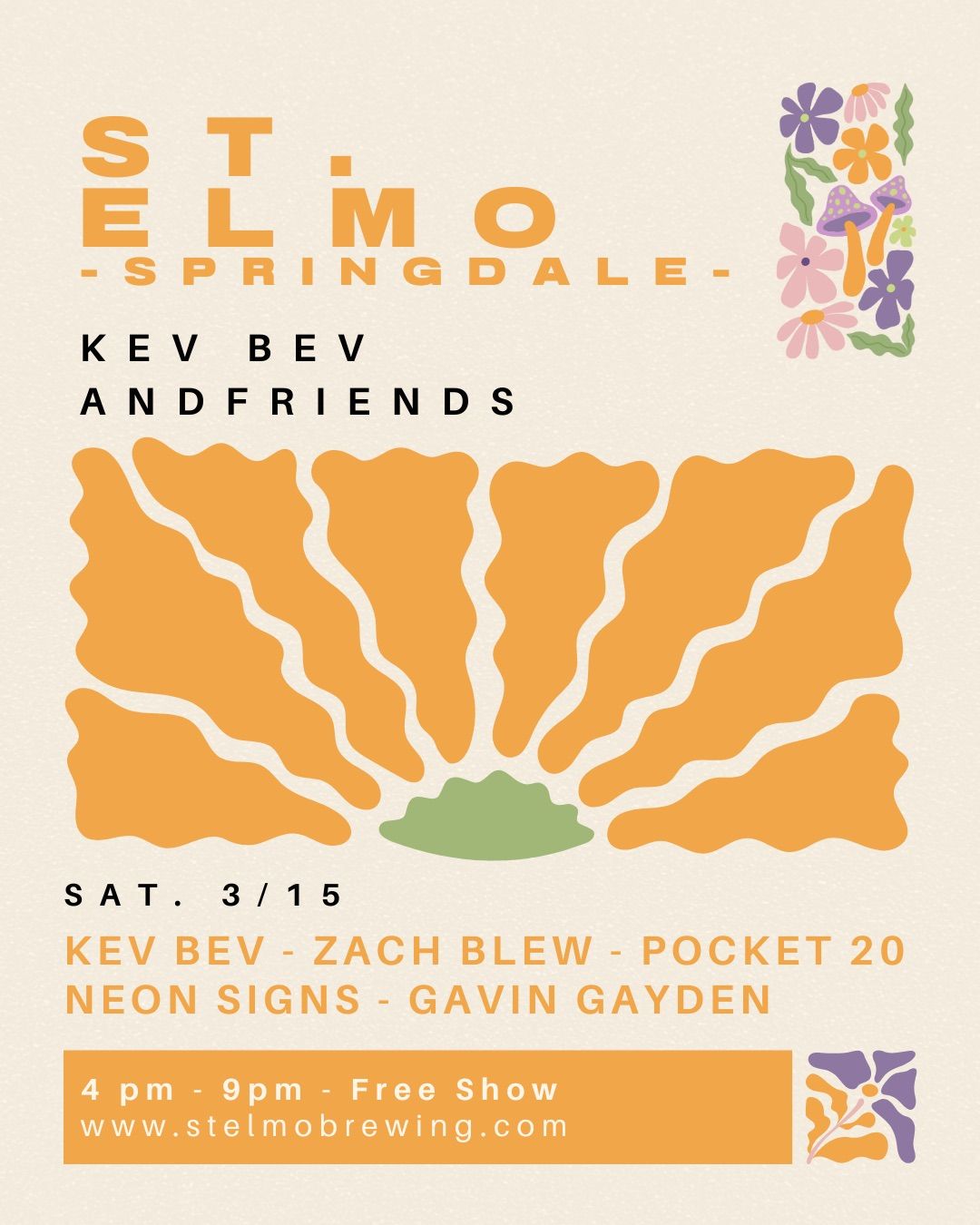 Kev Bev and Friends (St. Elmo X St. Elmo) 