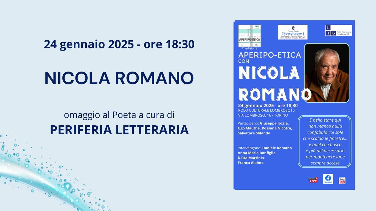 Aperipo-Etica con Nicola Romano