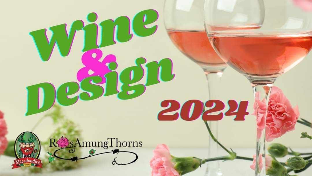 Wine & Floral Design Class by RosAmungThorns