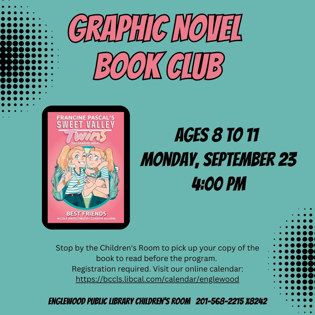 Graphic Novel Book Club (Ages 8 to 11)