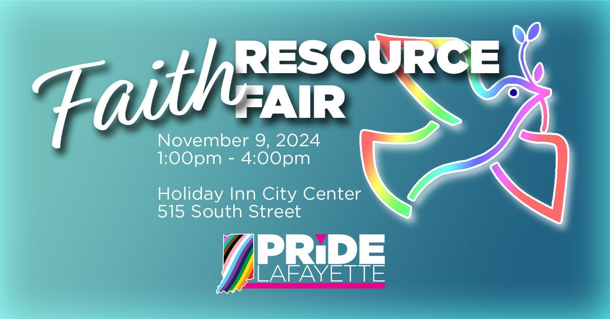 Pride Lafayette Faith Resource Fair