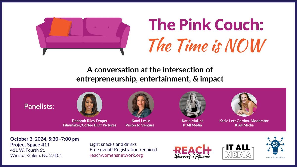 The Pink Couch: The Time is NOW 