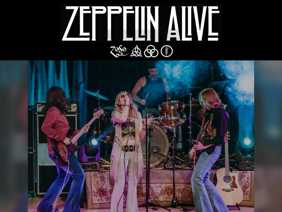 Zeppelin Alive at Buzzed Crow Bistro Oct 19th early show 7pm with Retromental!