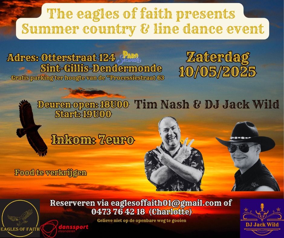 Eagles of faith- Country en line dance event