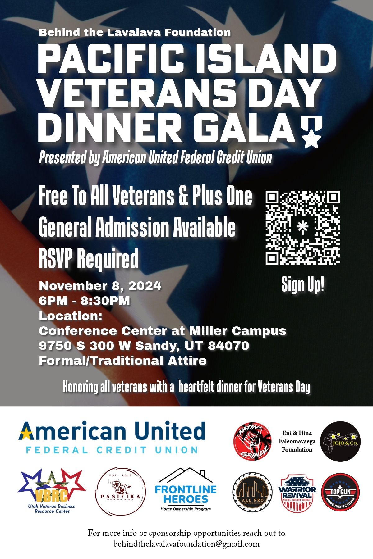 Pacific Island Veterans Day Dinner Gala