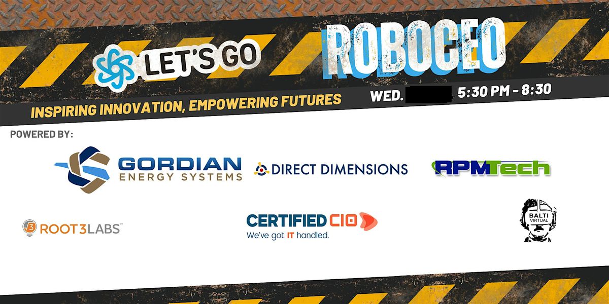 Fall 2026 RoboCEO to benefit LET'S GO