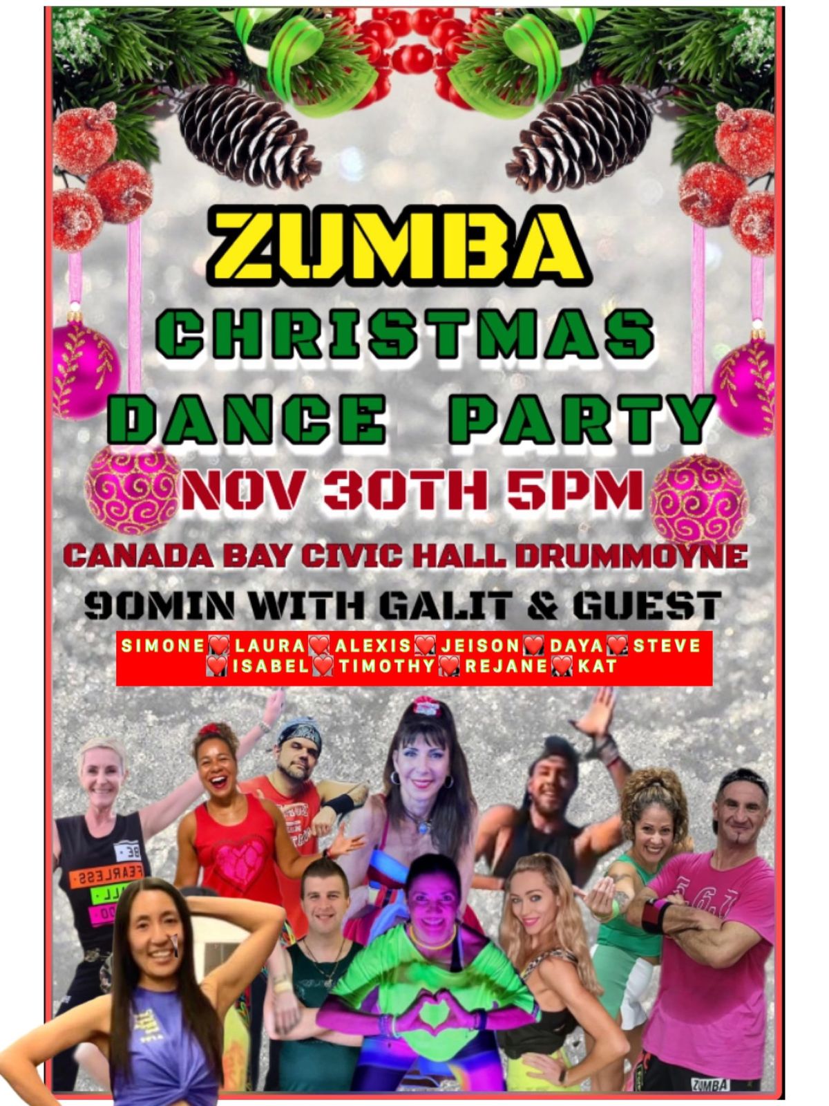 ZUMBA CHRISTMAS DANCE PARTY