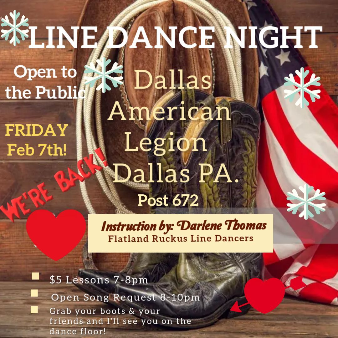 Line Dancing @ Dallas American Legion