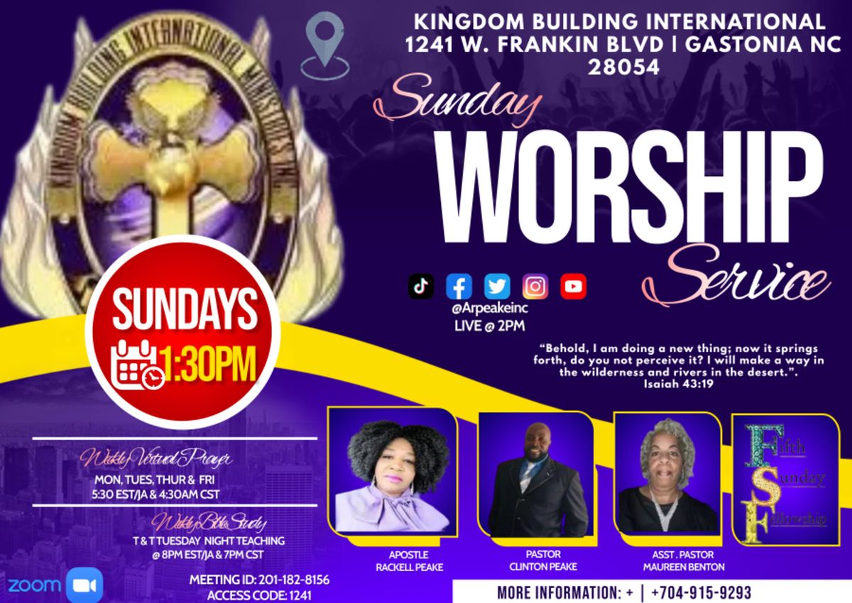 Sunday Worship Service 