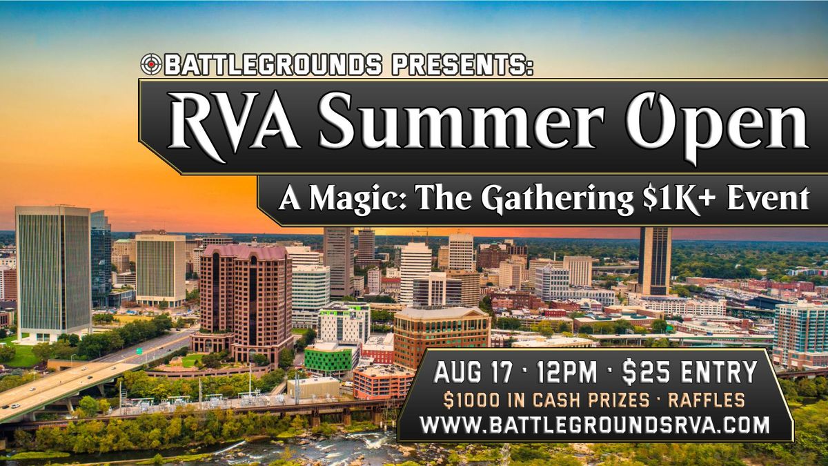 RVA Summer Open