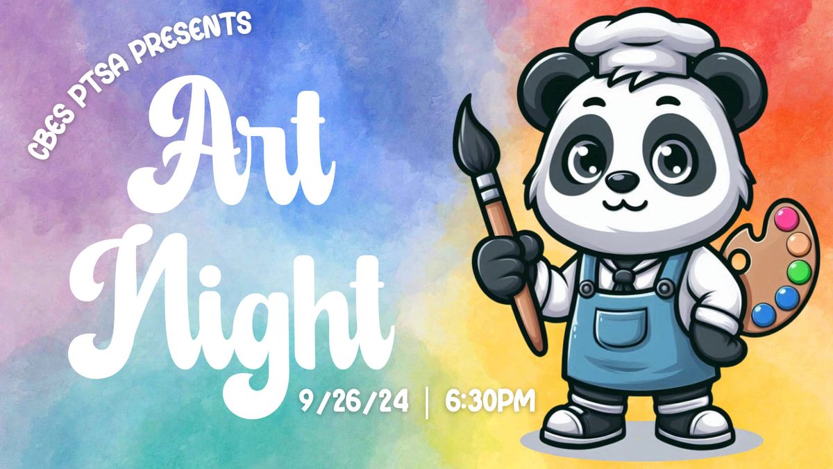 CBES PTSA Presents Art Night 