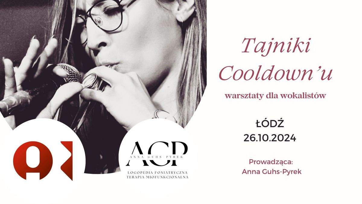 TAJNIKI COOL DOWN\u2019u \u2013 warsztaty dla wokalist\u00f3w