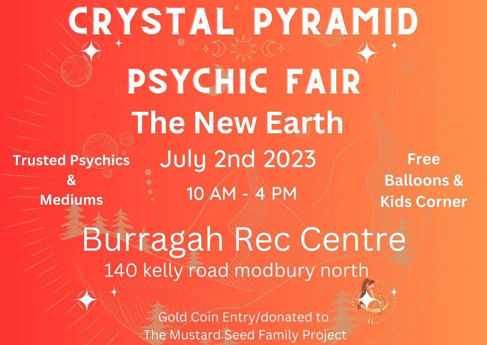 Crystal Pyramid New Earth Psychic Fair