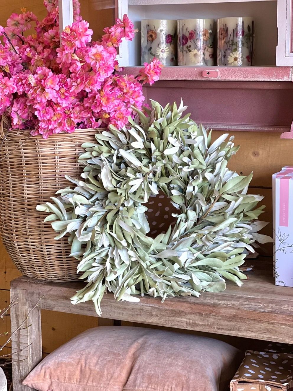 Dried Sage Wreath Workshop