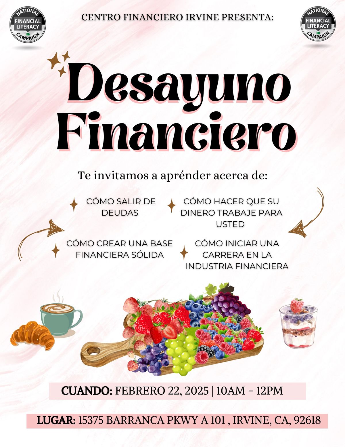 Desayuno Financiero Irvine Financial Center