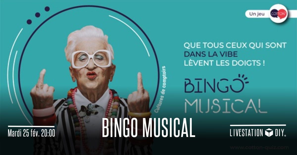 Bingo musical - Cotton quiz