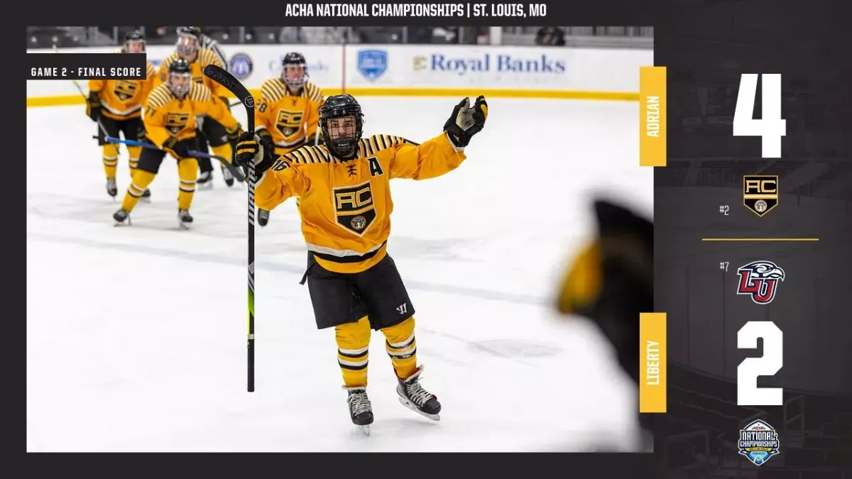 Adrian College Bulldogs at Liberty Flames Mens Hockey