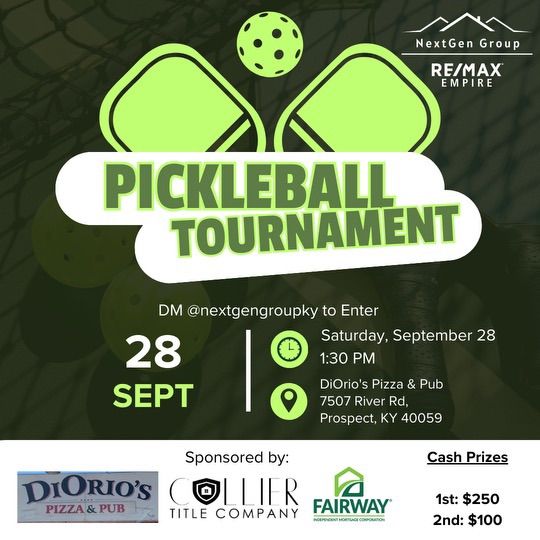 NextGen Group Doubles Pickleball Tournament