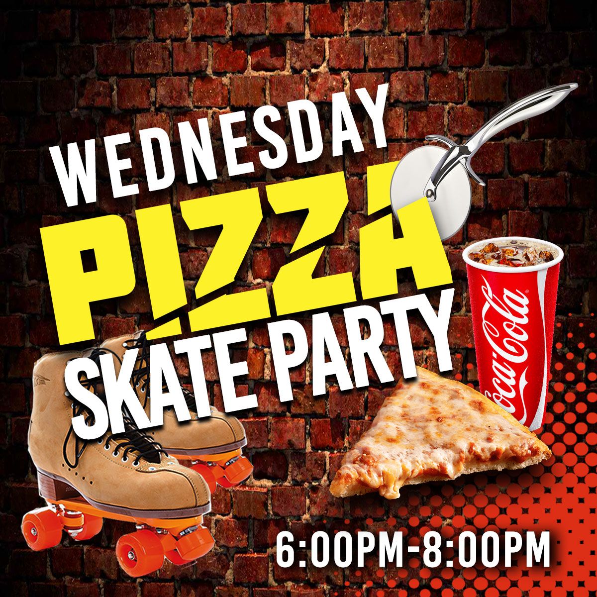 Wednesday Pizza Skate Night