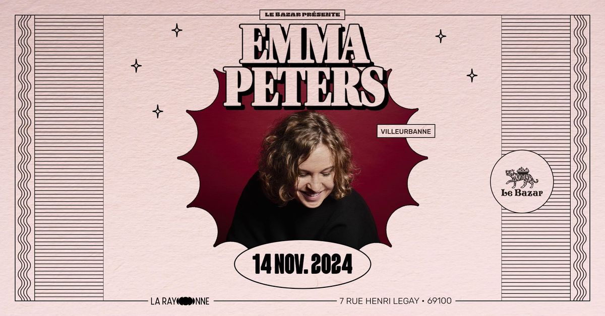 Emma Peters - La Rayonne - Lyon