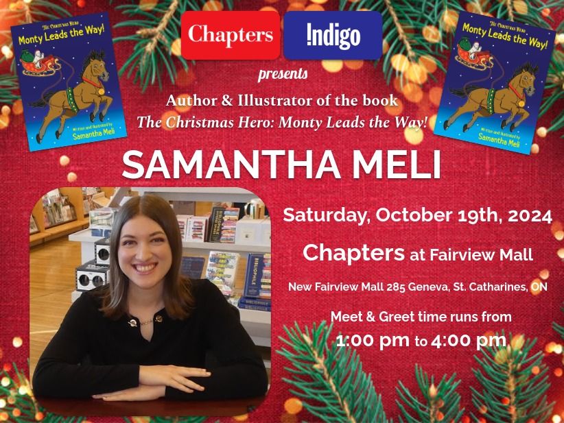 Chapters Book Signing with Author Samantha Meli