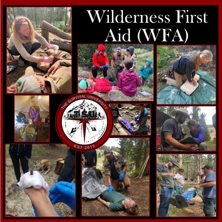 Wilderness First Aid (WFA) Program with optional CPR Certification