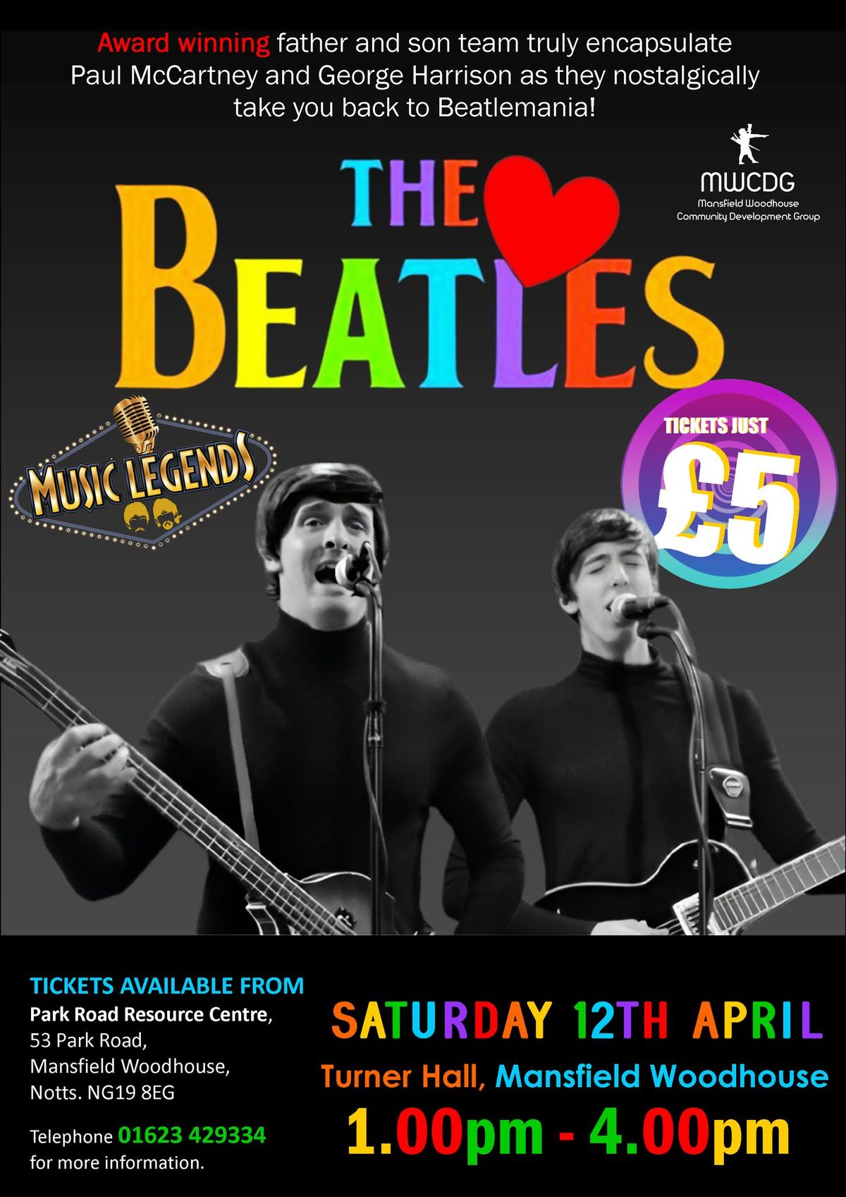 MWCDG Music Legends presents - The Hart Beatles