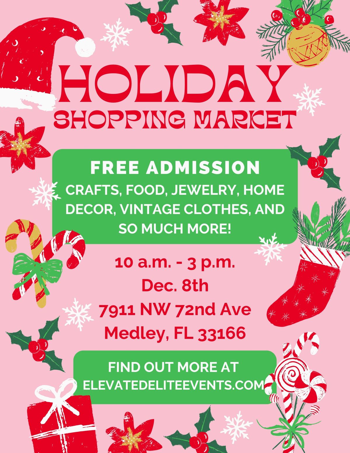 Holiday Market Family Fun! 