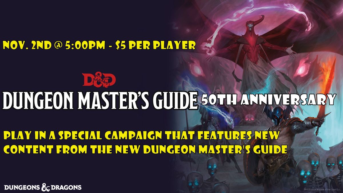 D&D 50th Anniversary Play Series - Dungeon Master's Guide