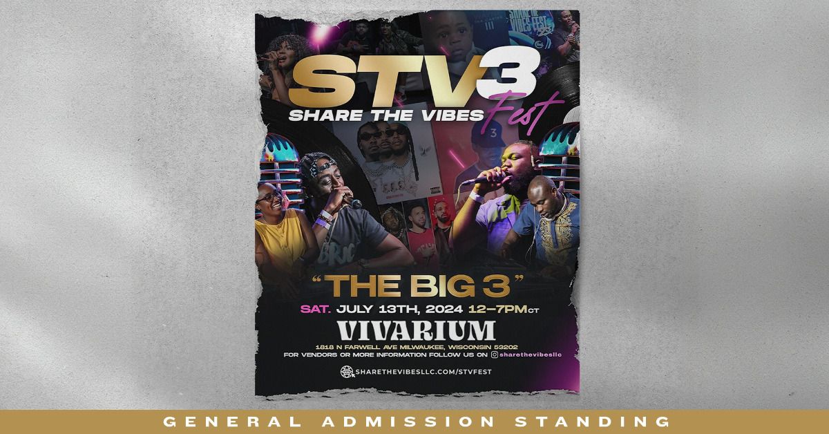Share The Vibes Fest! at the Vivarium
