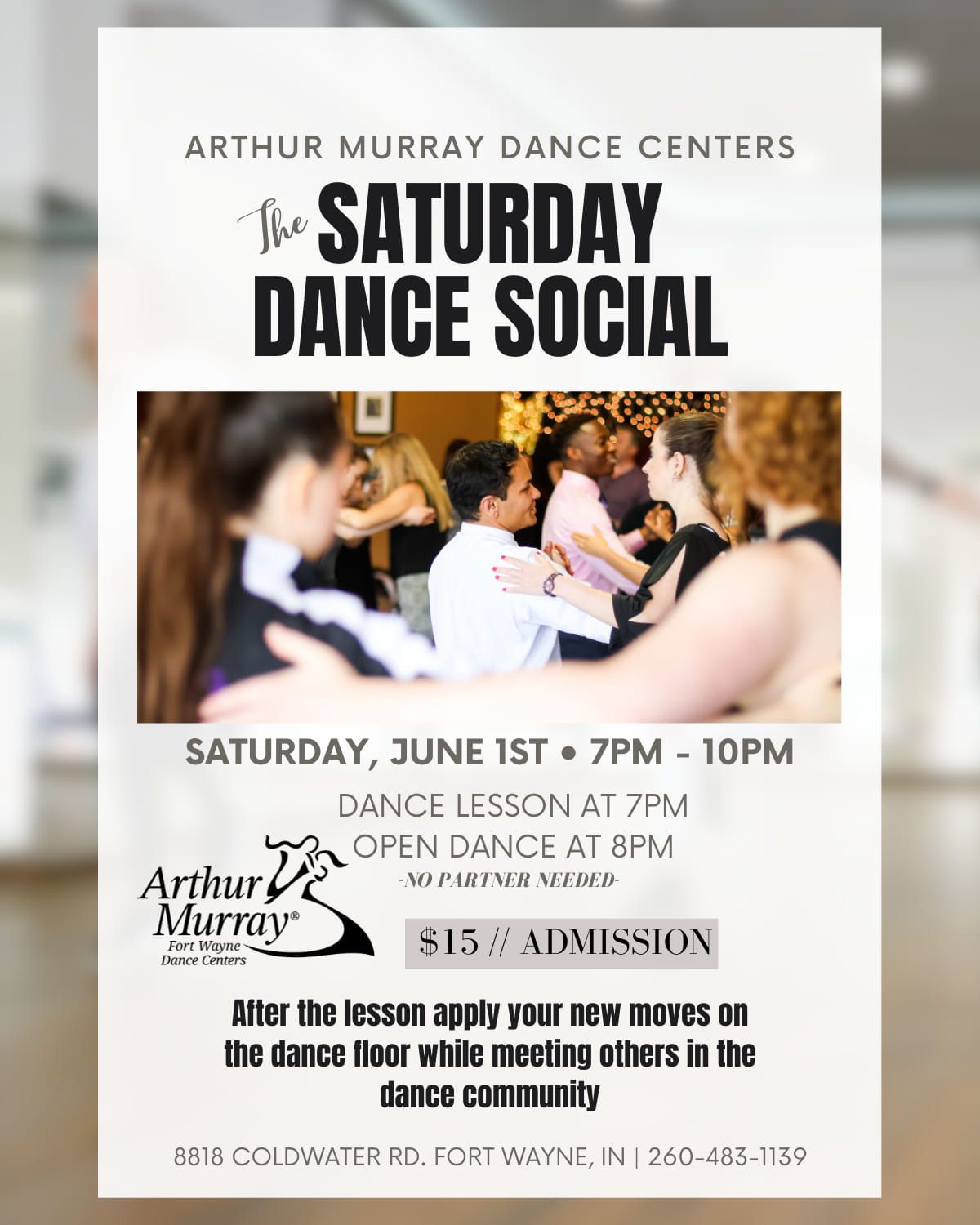 The Saturday Dance Social