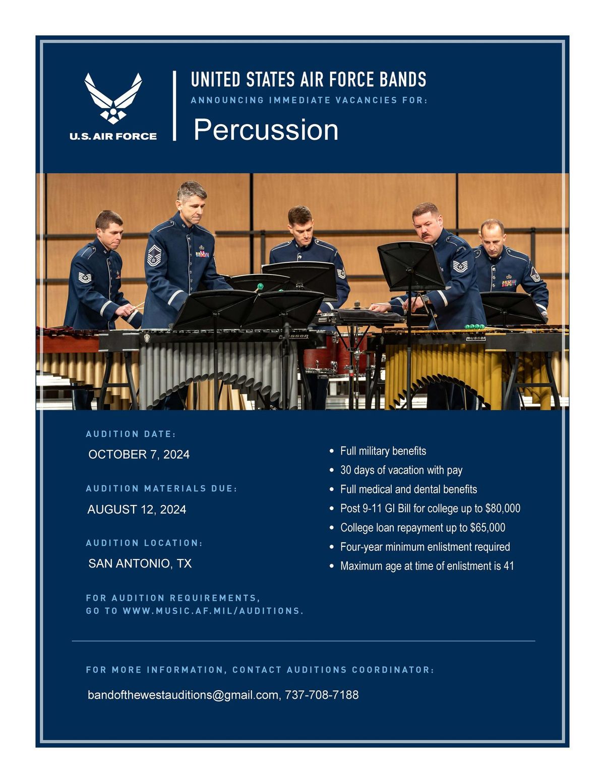 Percussion Audition