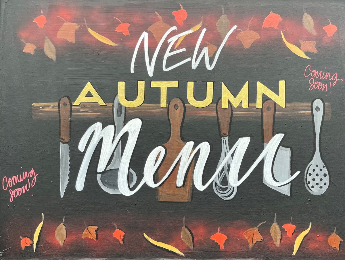 NEW Autumn\/ Winter Menu Launch