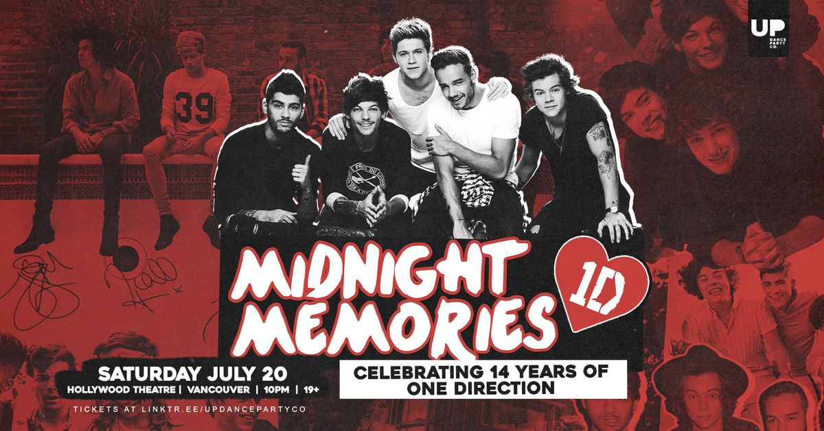 Midnight Memories: Celebrating 14 Years of One Direction at Hollywood Theatre