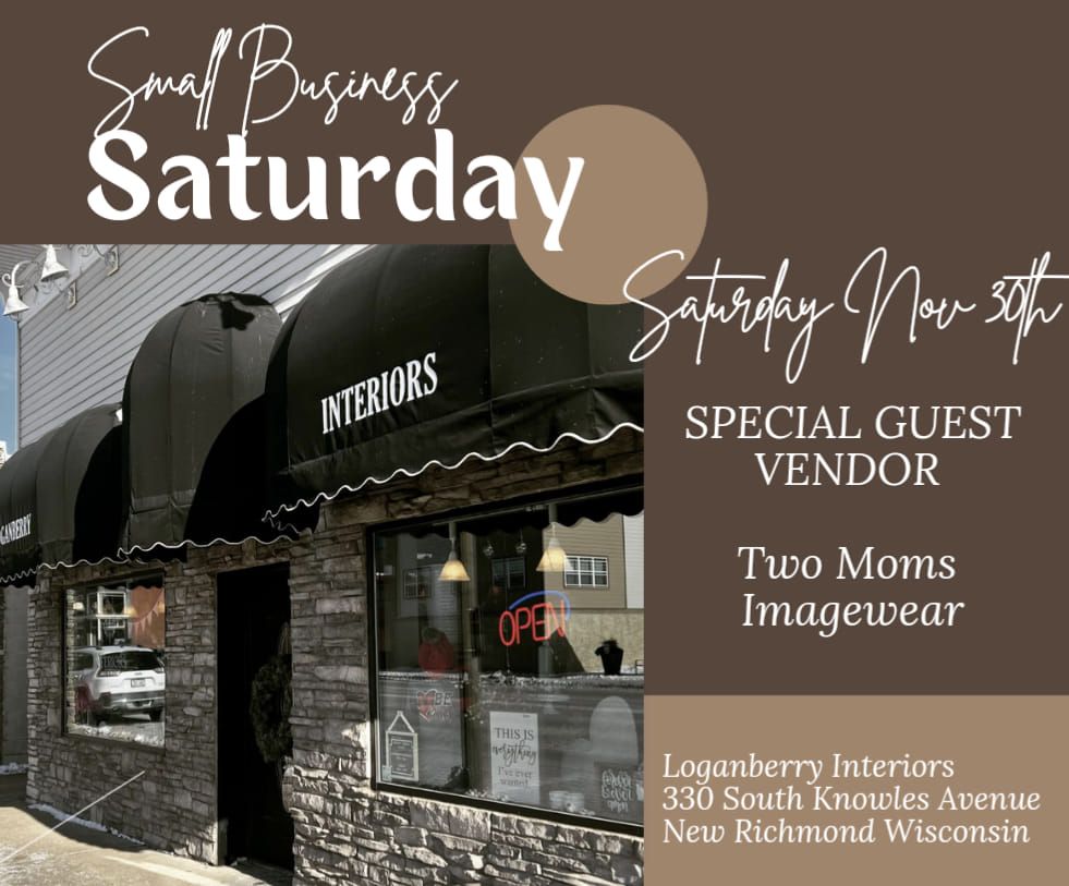 Loganberry Interiors Small Business Saturday 