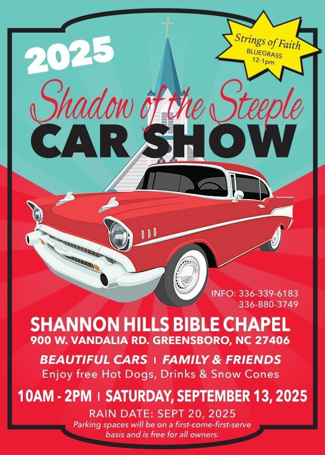 Shadow Of The Steeple Car Show 