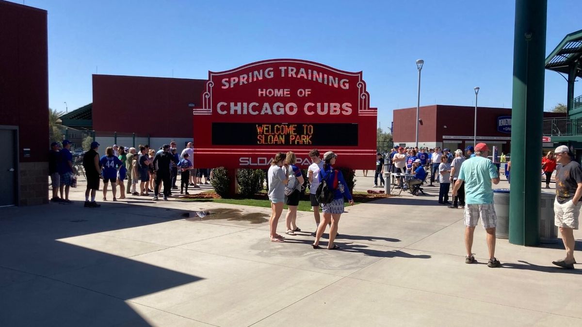 Parking Colorado Rockies at Chicago Cubs