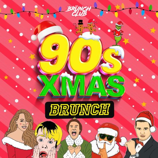 90's Xmas Bottomless Brunch in Lincoln