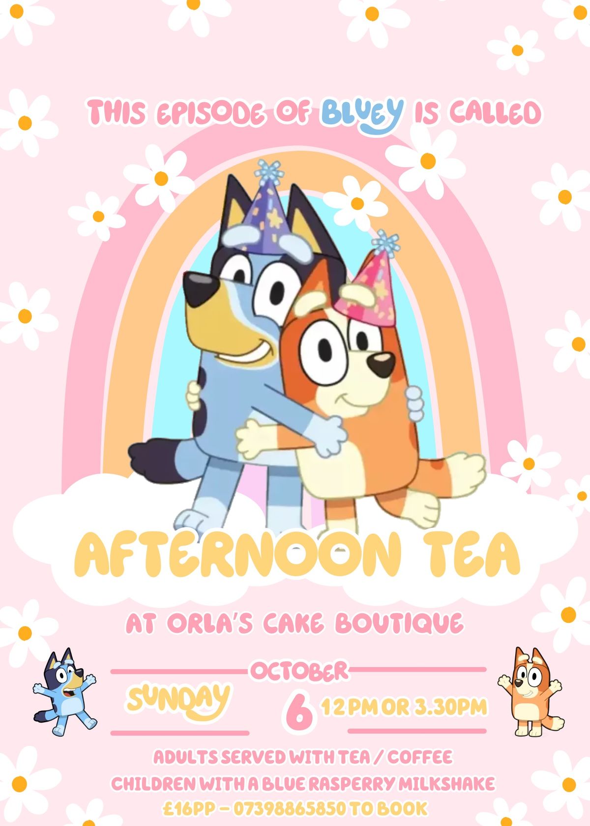 Bluey Afternoon Tea! \ud83d\udc99