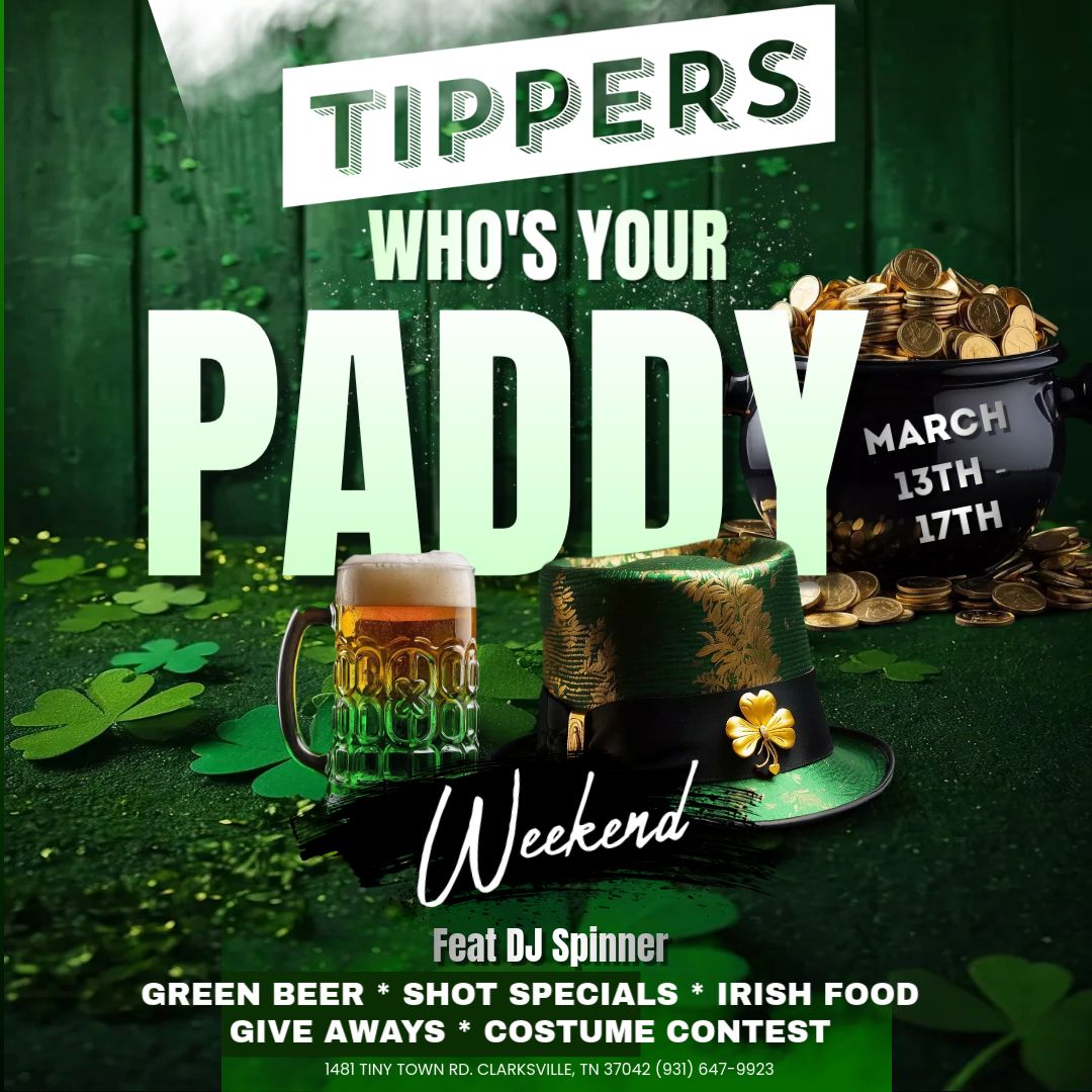 Who's Your Paddy Weekend