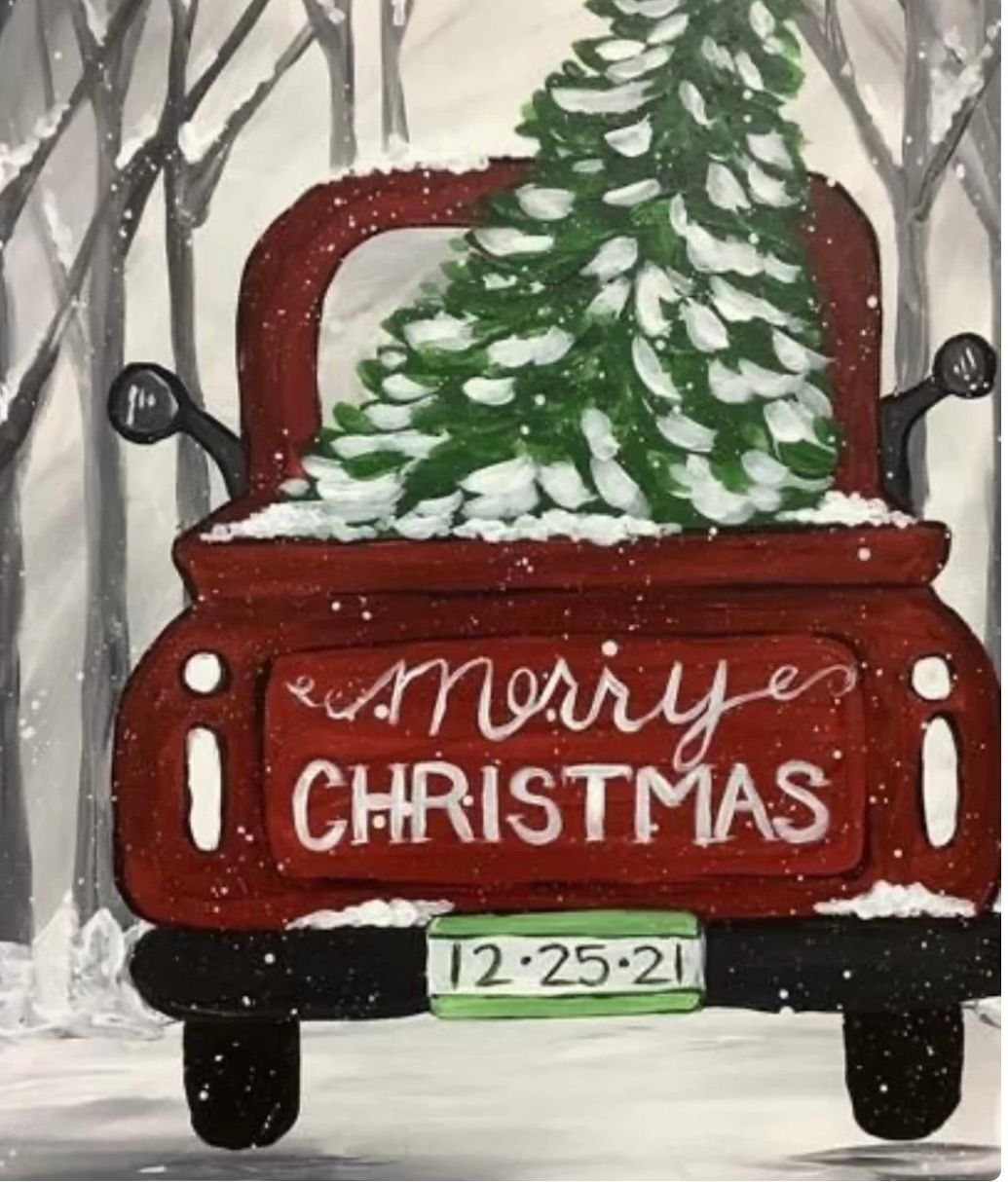 Holiday Paint N\u2019 Sip