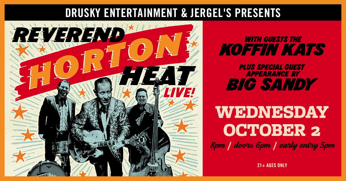 Reverend Horton Heat at Jergels