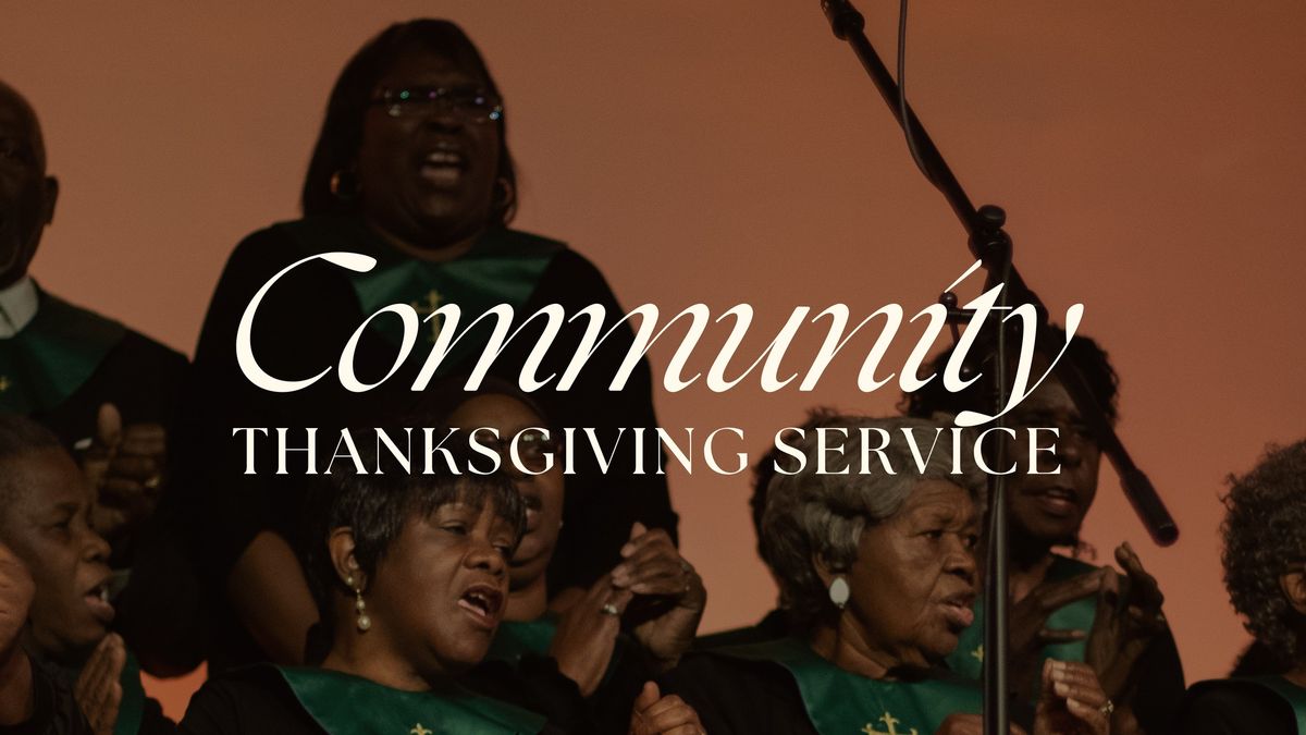 Community Thanksgiving Service