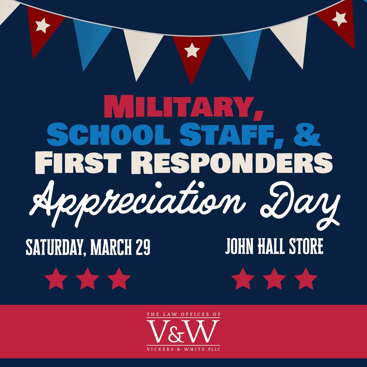 Military, School Staff, & First Responders Appreciation Day