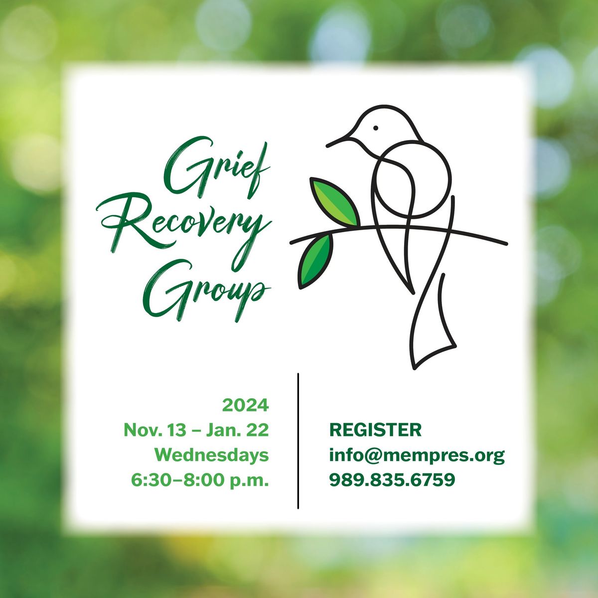 Grief Recovery Group