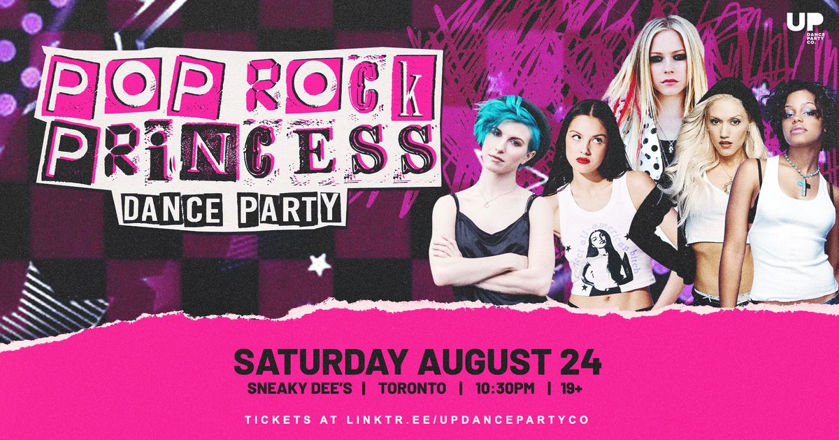 Pop Rock Princess Dance Party at Sneaky Dee's