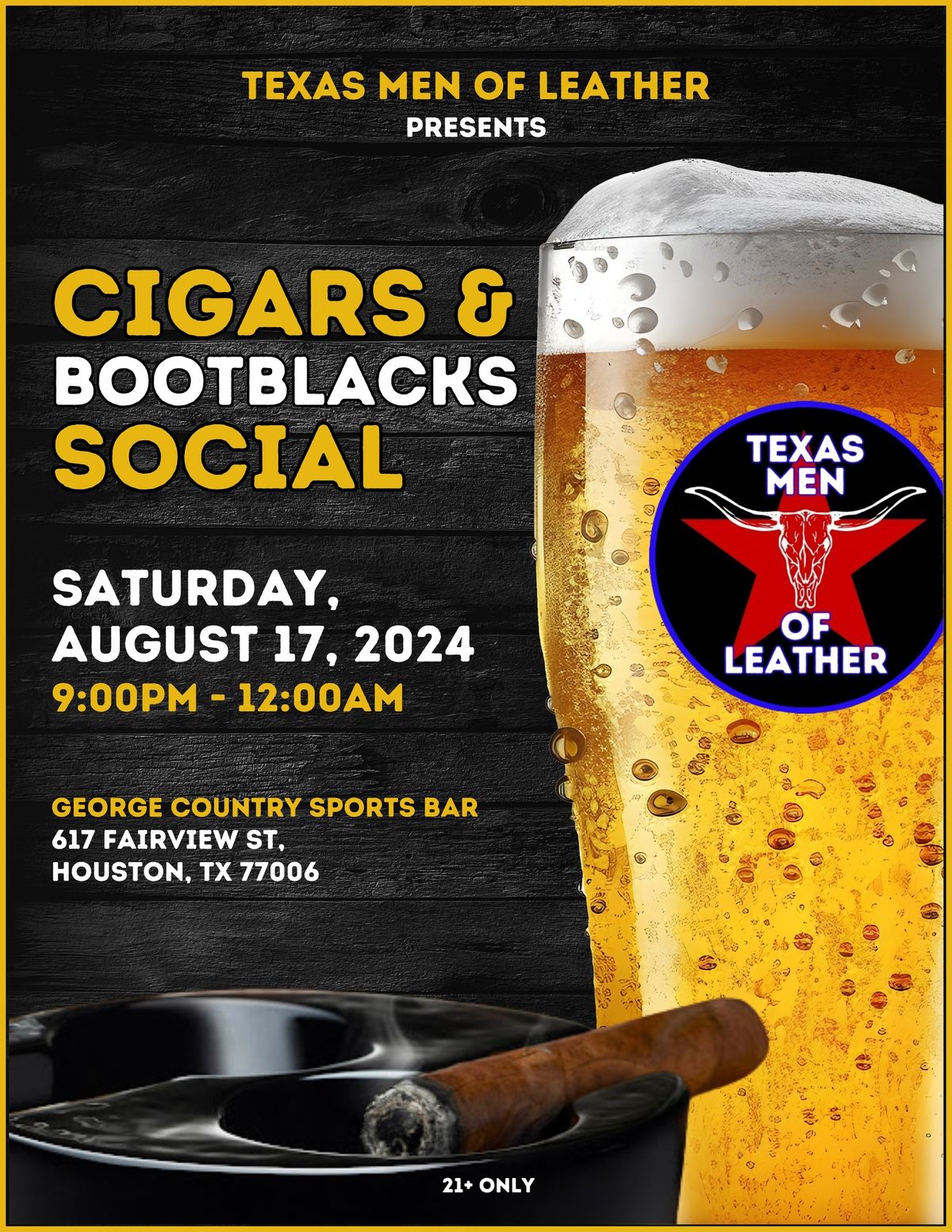 TMoL: "Cigars & Bootblacks Social"