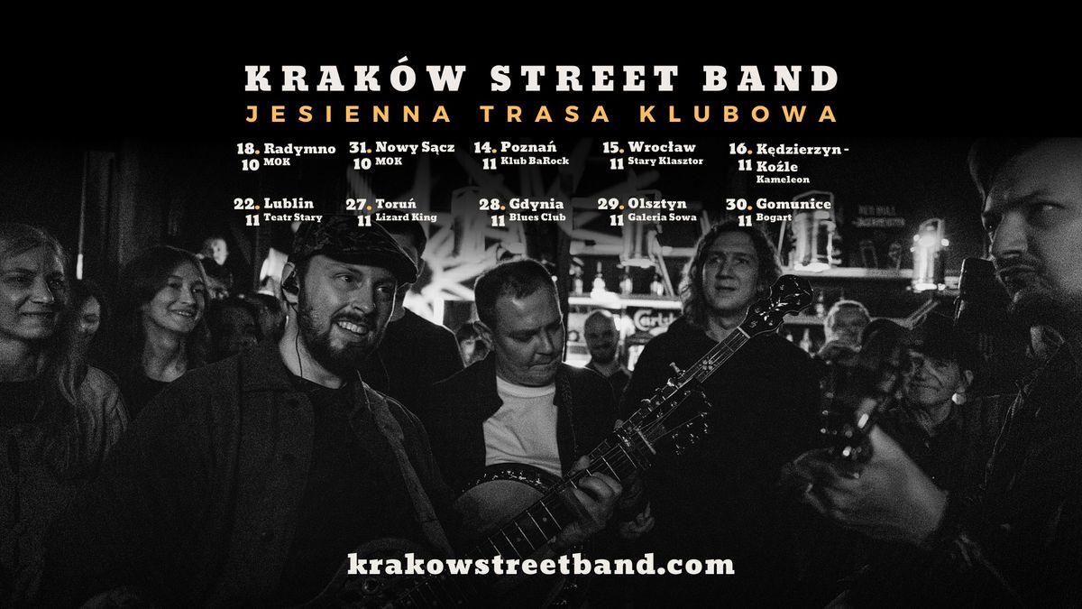 KRAK\u00d3W STREET BAND | POZNA\u0143 - BAROCK | JESIENNA TRASA KLUBOWA